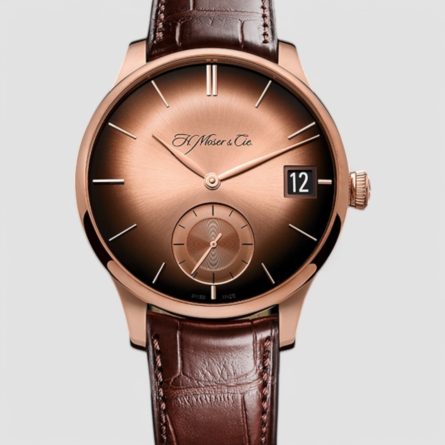 Venturer Big Date Venturer Rose Gold Mens Watch