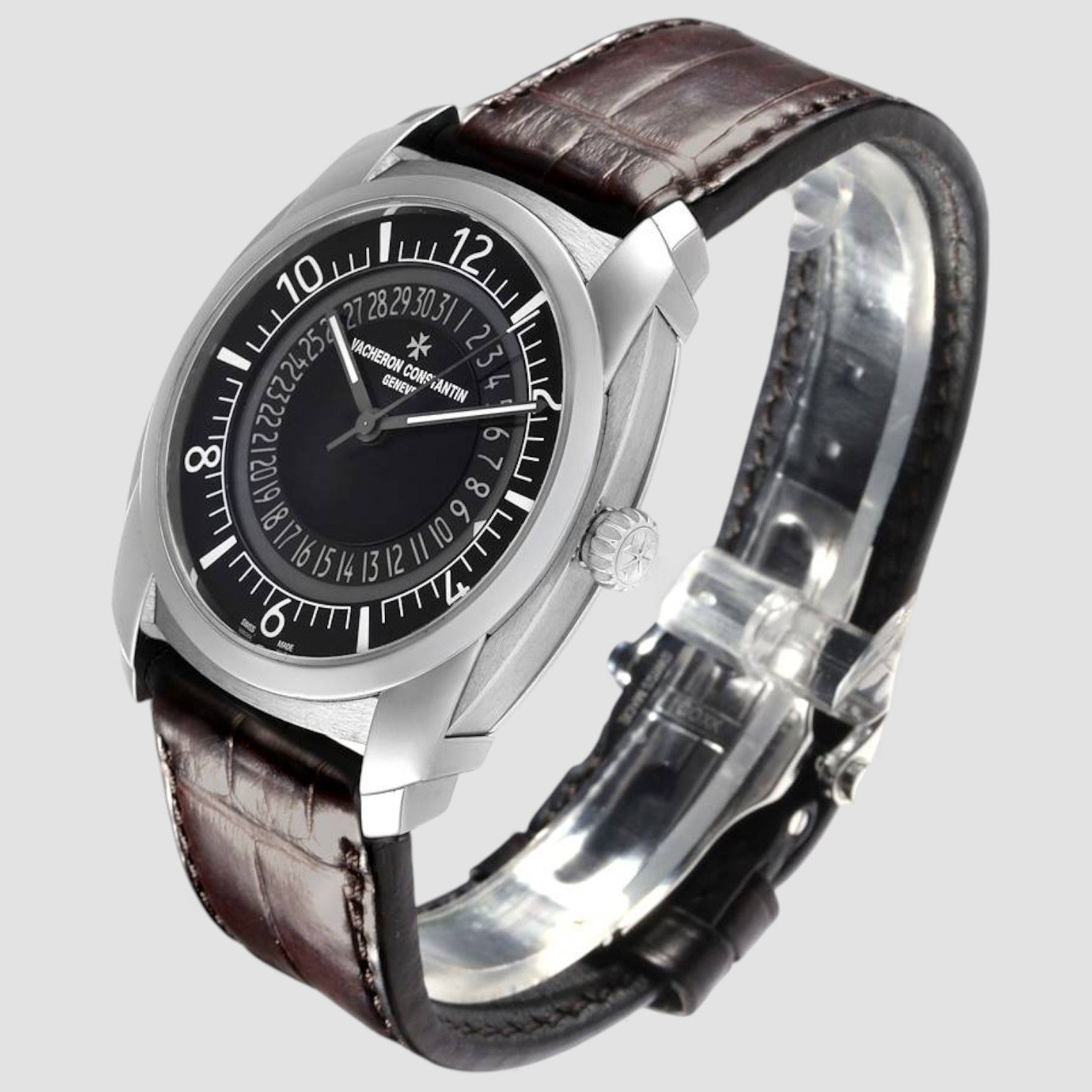 Quai de l'Ile Automatic SS Black Dial