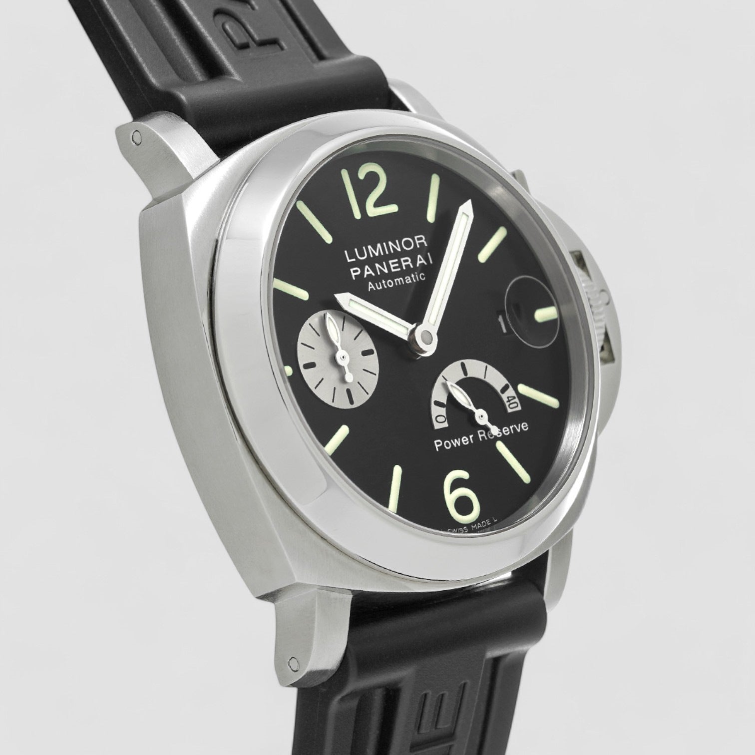 Luminor Power Reserve Marina Power Rserve SS Black 40MM