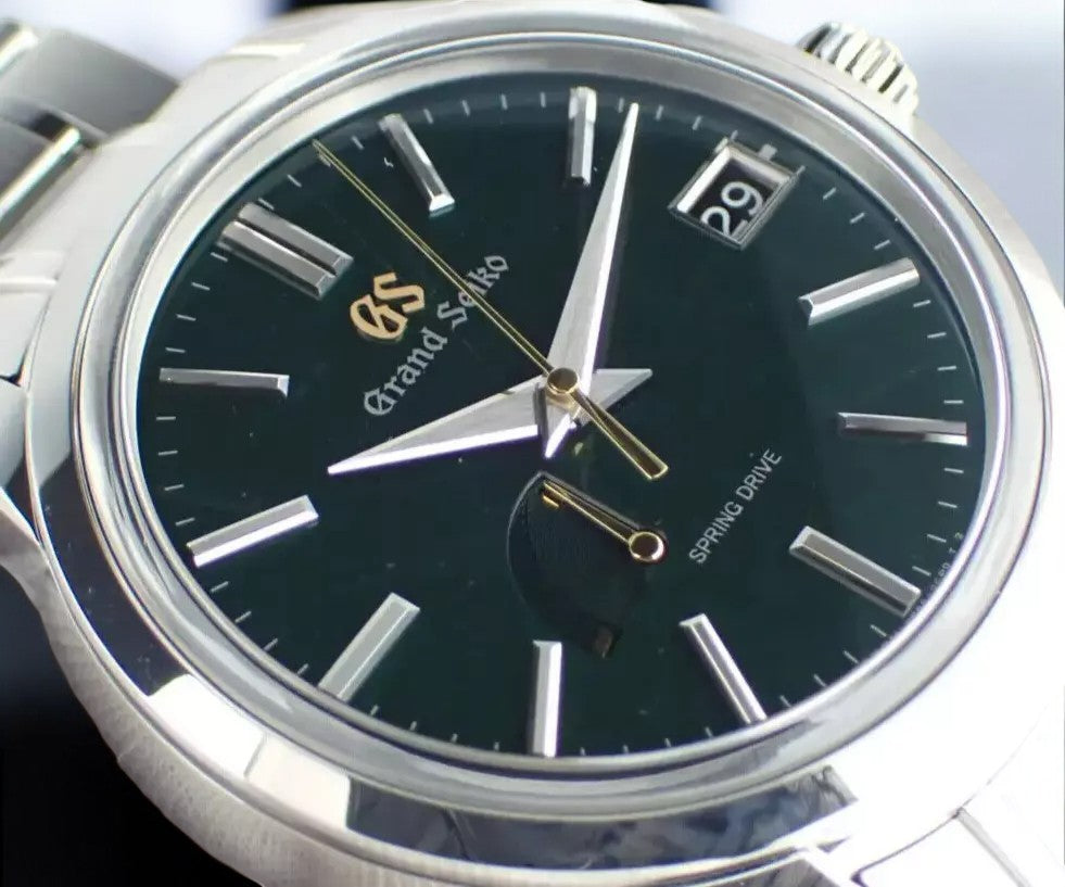 China Limited Edition SBGA453G rare Spring Drive Mt.Fuji Green