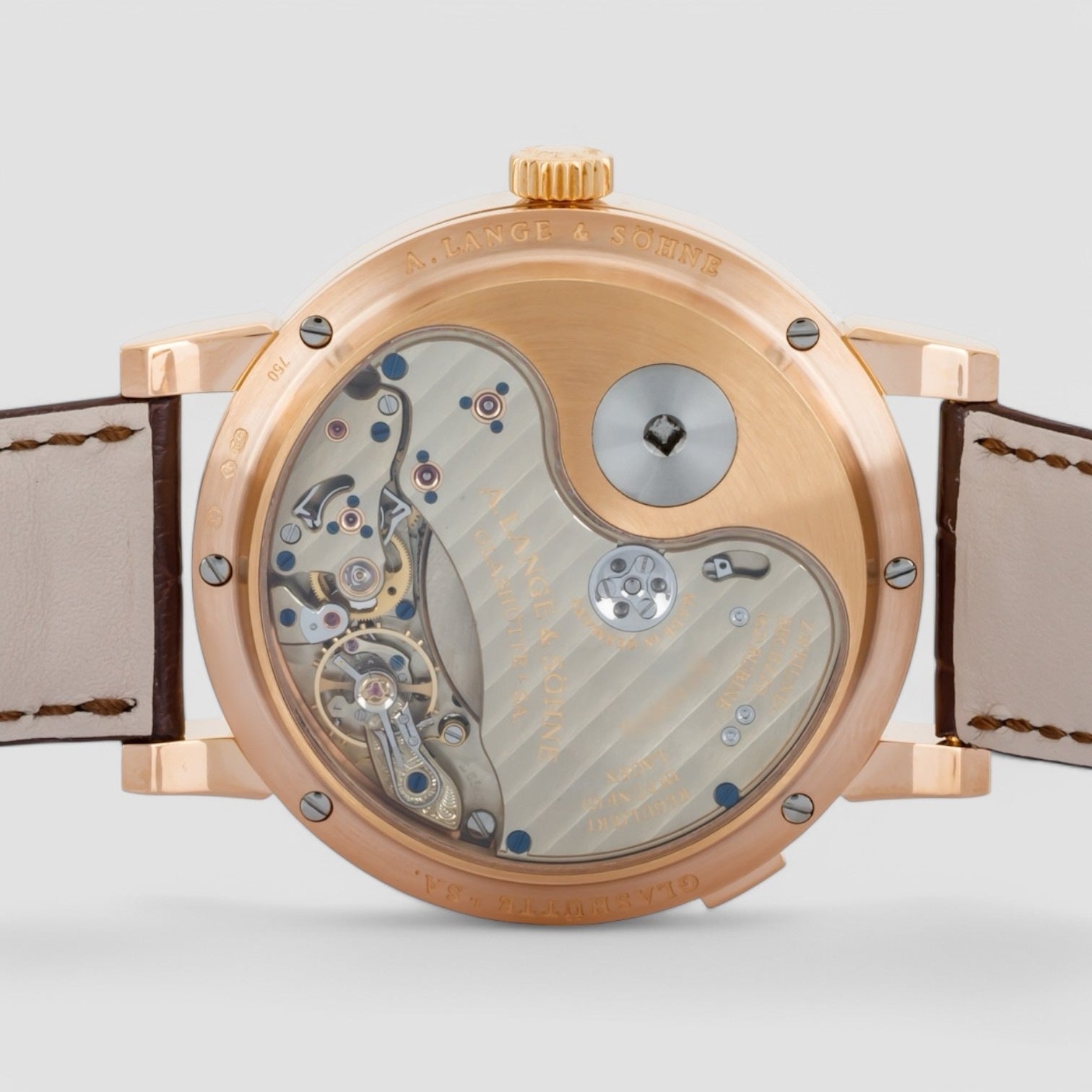 Lange 31 Hand Wind Silver Dial Unisex Watch