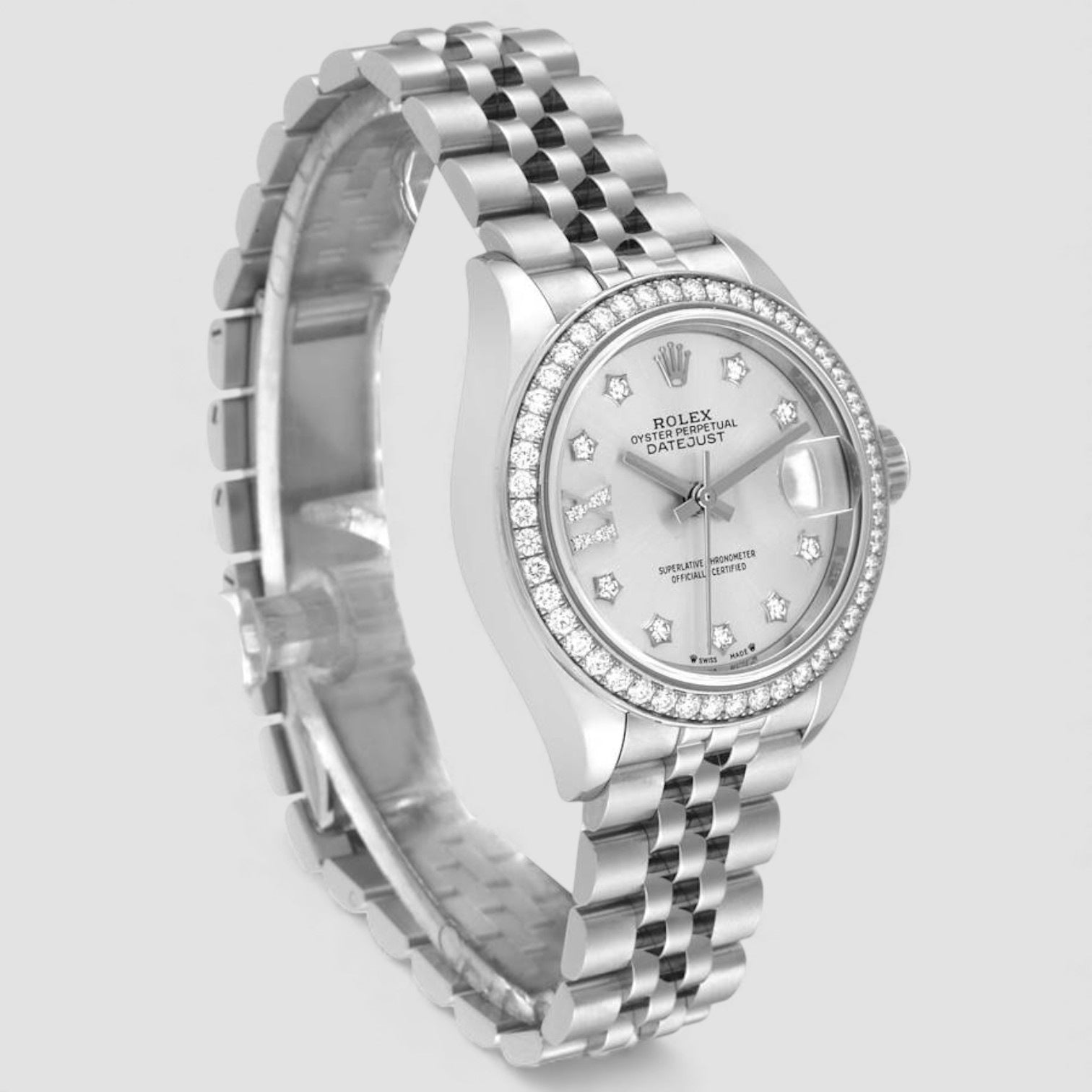 Rolex Lady-Datejust 28mm Stainless Steel Ladies Watch
