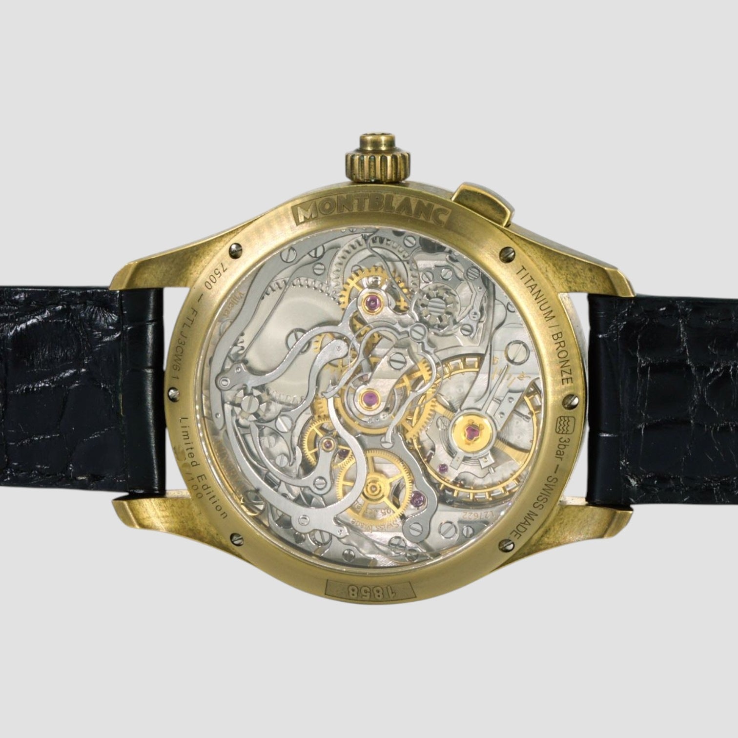 Montblanc 1858 Split Second Chronograph Wristwatc