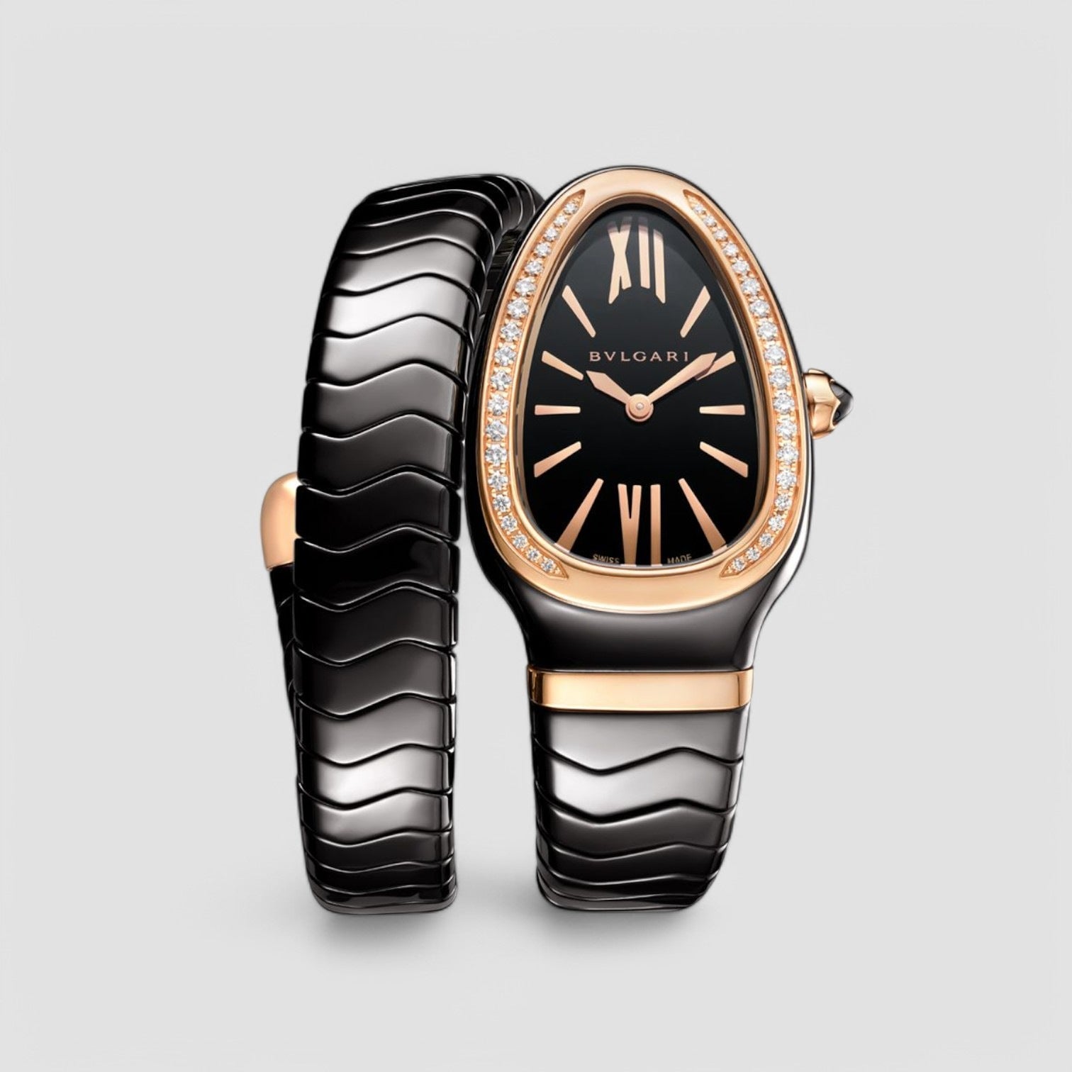 Serpenti Spiga-102532 18K Rose Gold 35mm