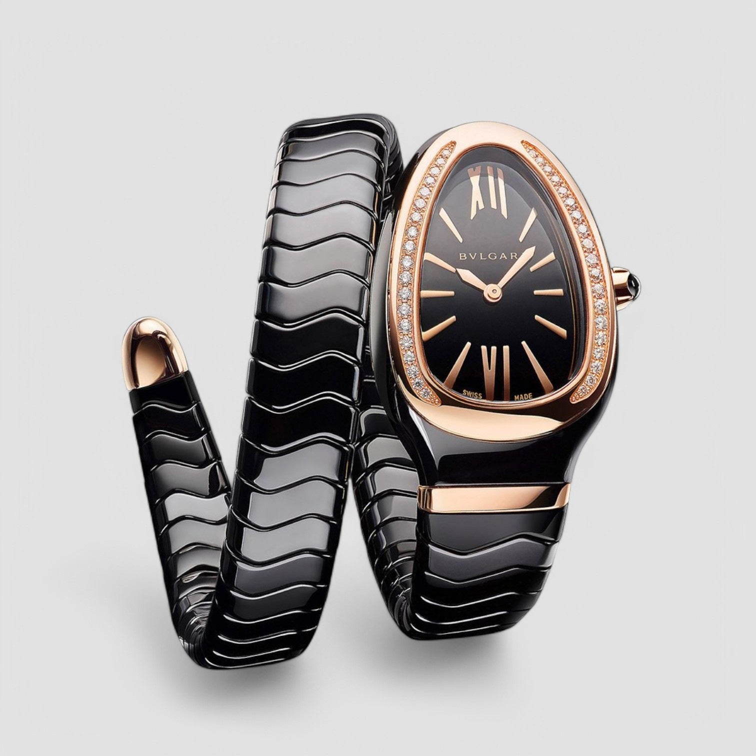 Serpenti Spiga-102532 18K Rose Gold 35mm