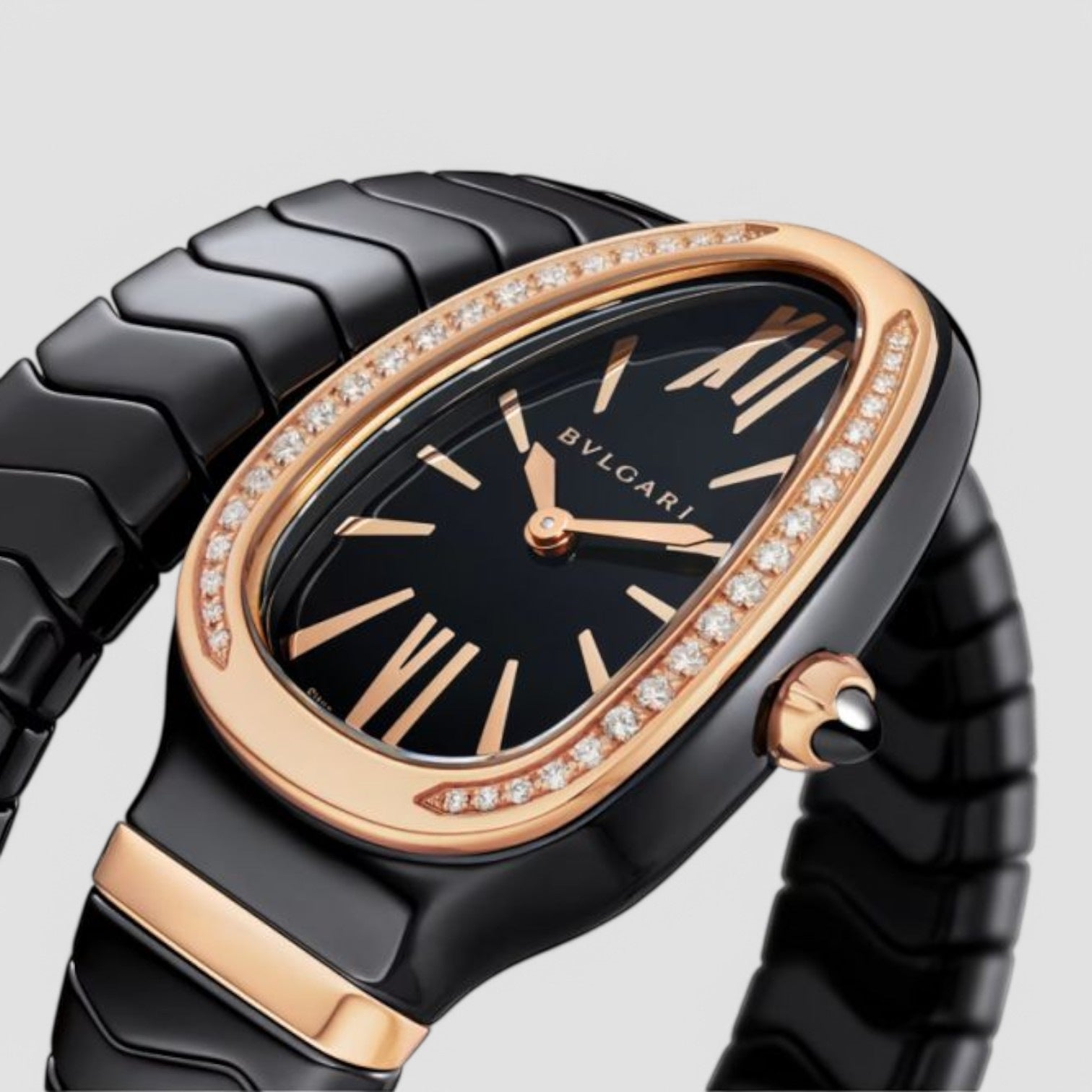 Serpenti Spiga-102532 18K Rose Gold 35mm