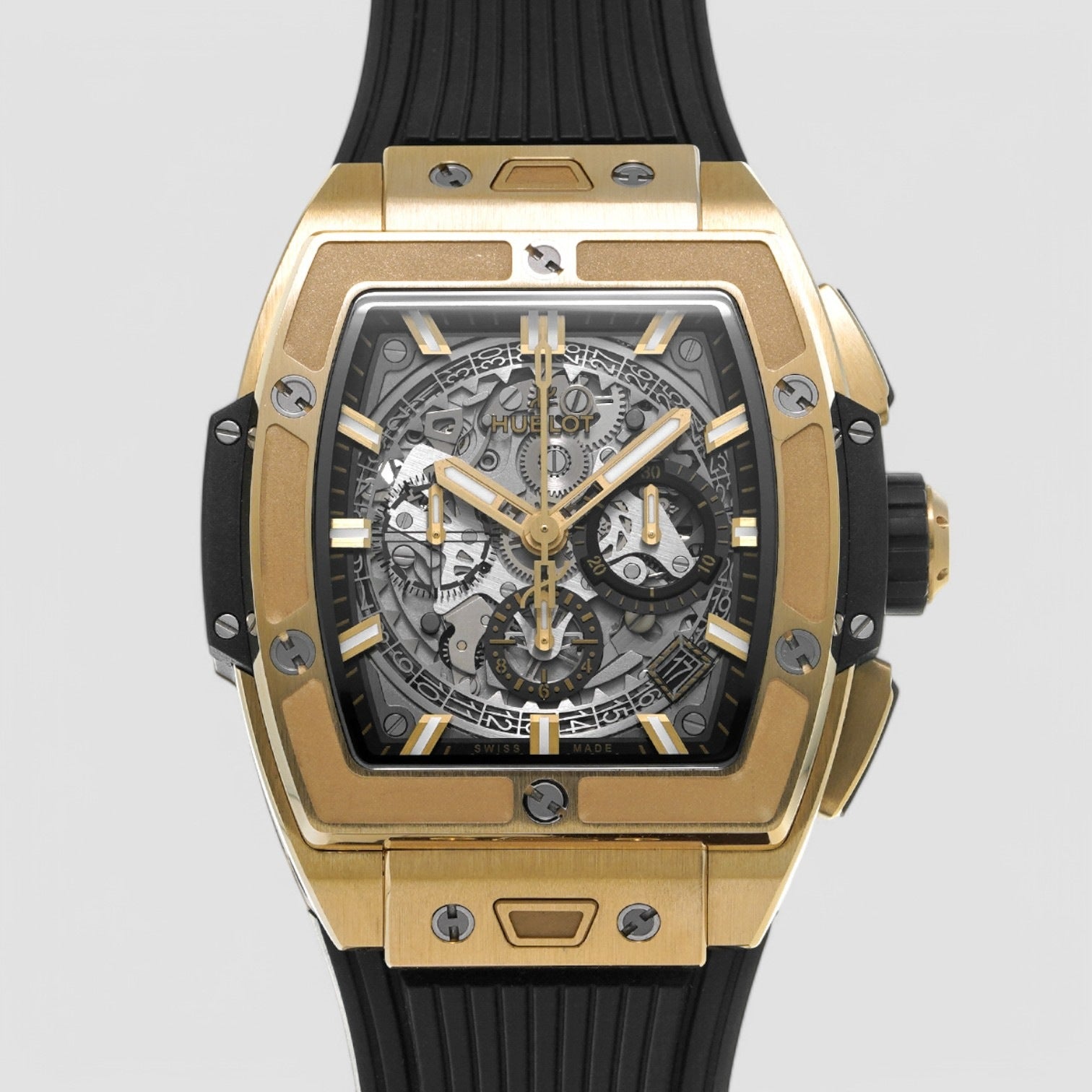 Spirit of Big Bang 18kt Yellow Gold Chronograph Automatic Unisex Watch