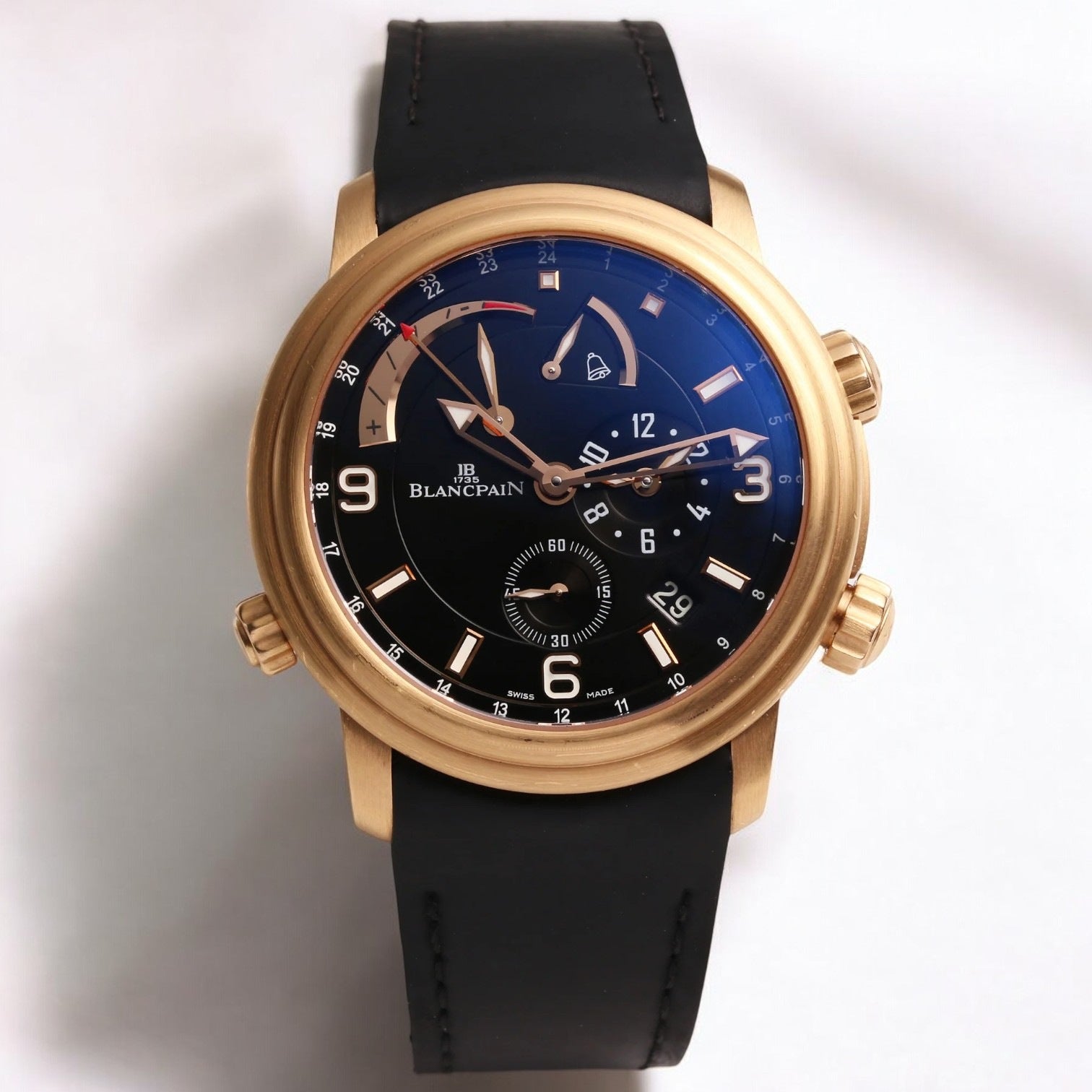 Léman Réveil GMT Red Gold