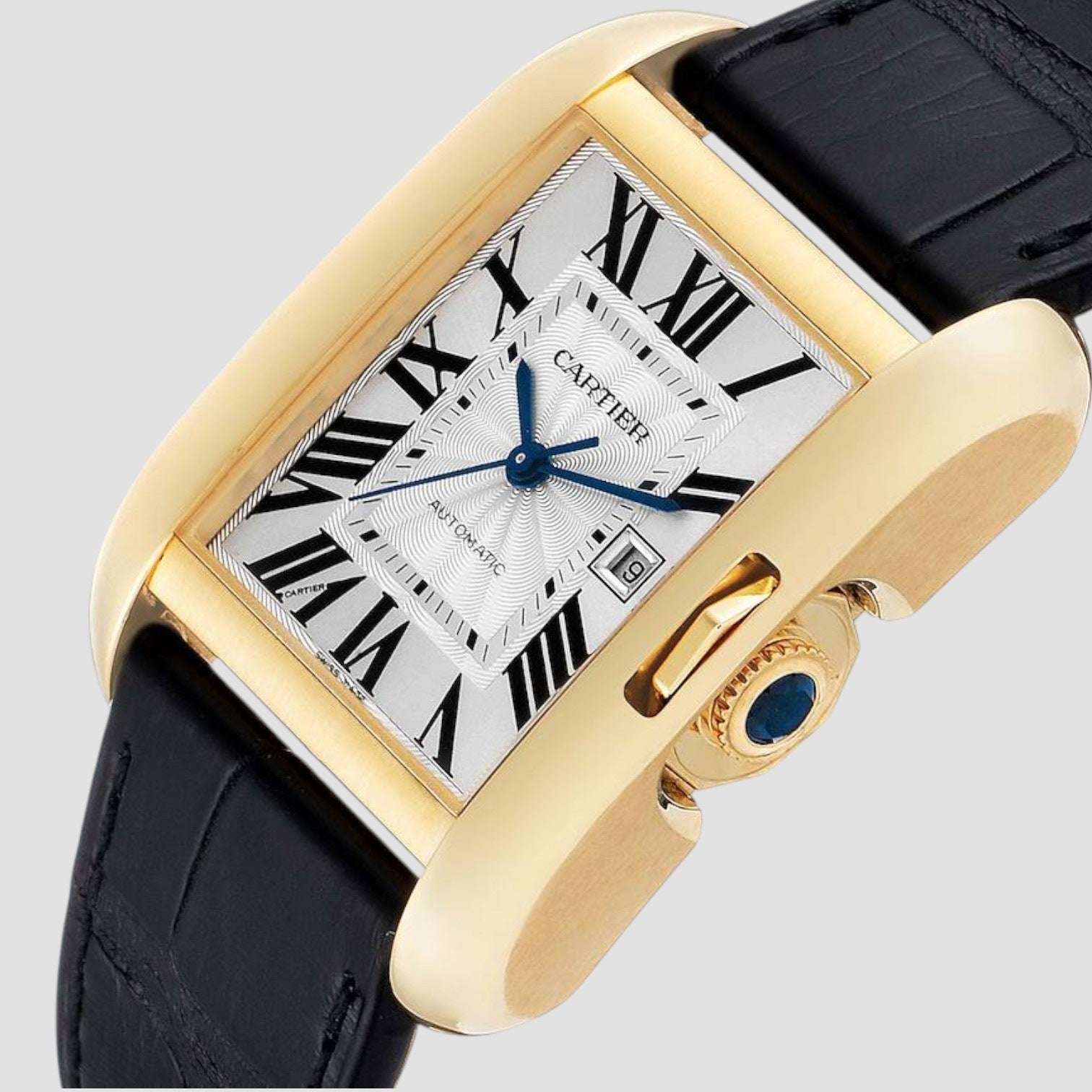 Cartier Tank Anglaise Large Yellow Gold