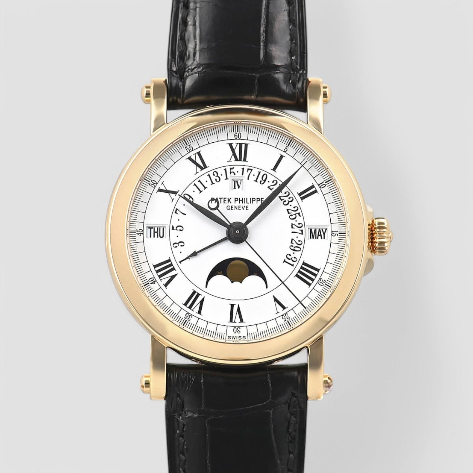 Perpetual Calendar Retrograde Perpetual Calendar 18K Yellow Gold FULL SET