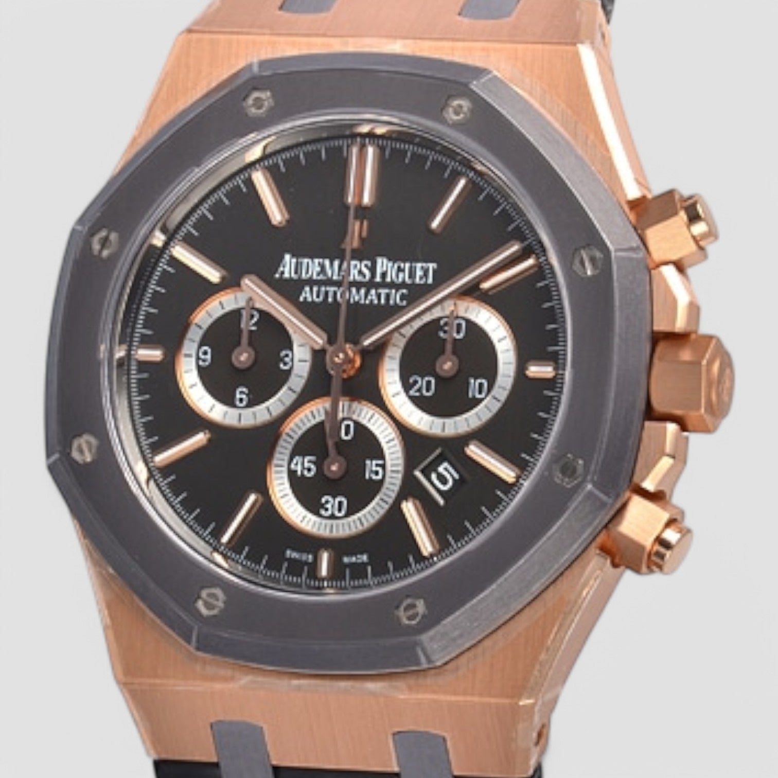 Royal Oak Chronograph Leo Messi  Rose Gold and Tantalum Watch