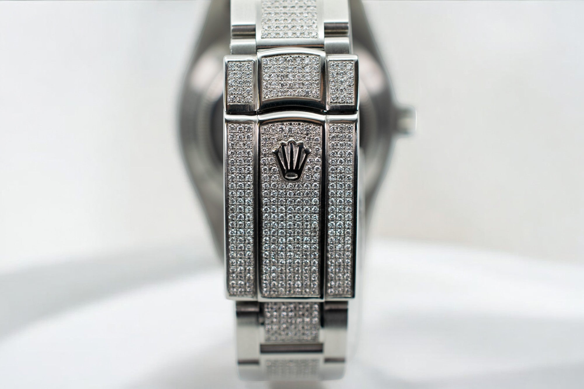 Milgauss Diamonds GV Black Dial Iced Out