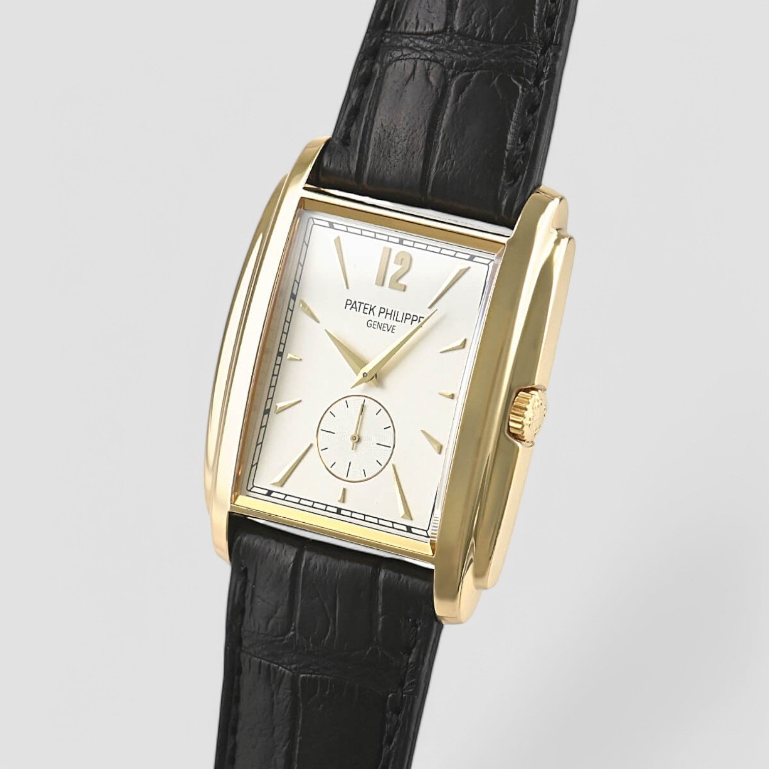 Gondolo 5124J 18K Yellow Gold Manual Wind Silver Dial