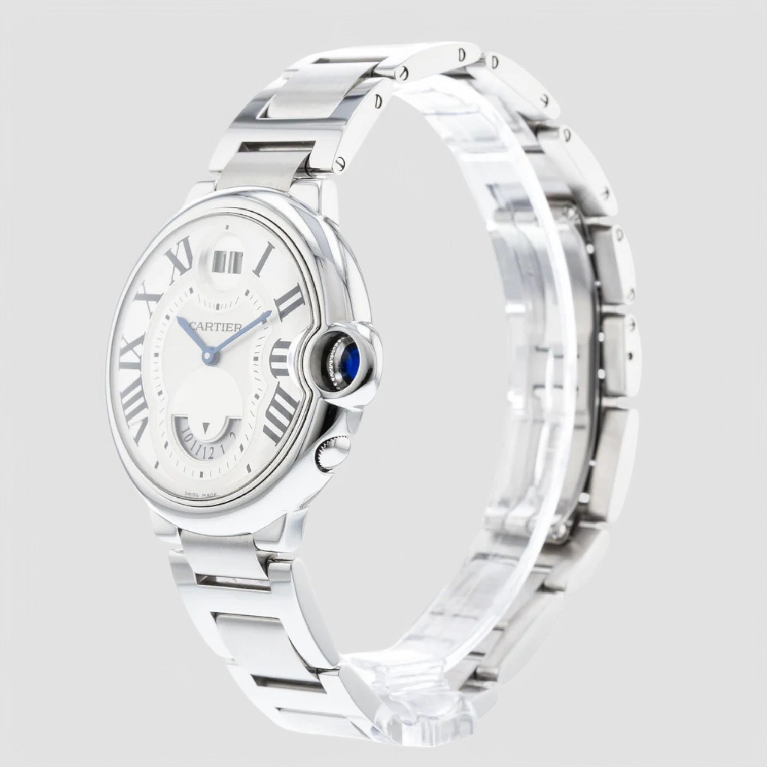 Ballon Bleu 42mm Two Timezone Quartz W6920011