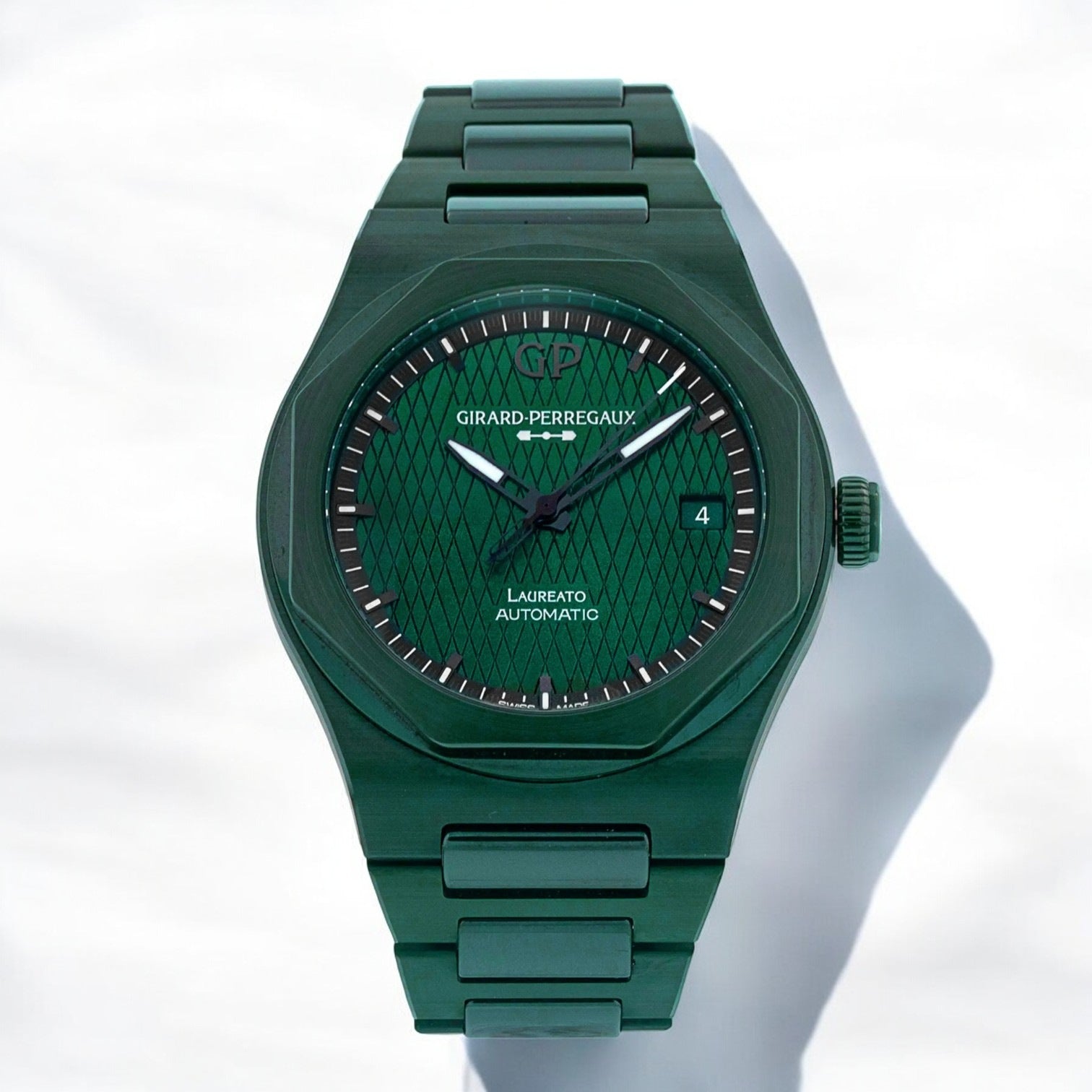 Laureato 38 Mm Green Aston Martin Edition