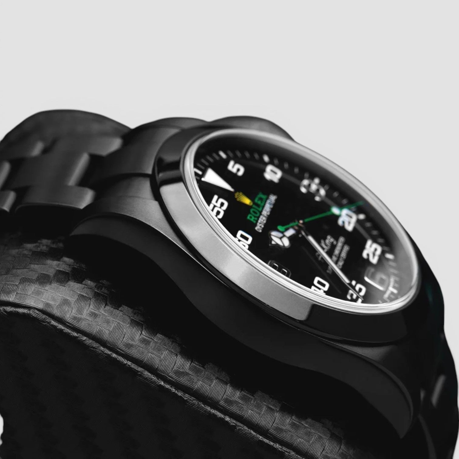 Rolex Air-King “Blackout” – 40mm – DLC-Coated Steel Ref. 116900
