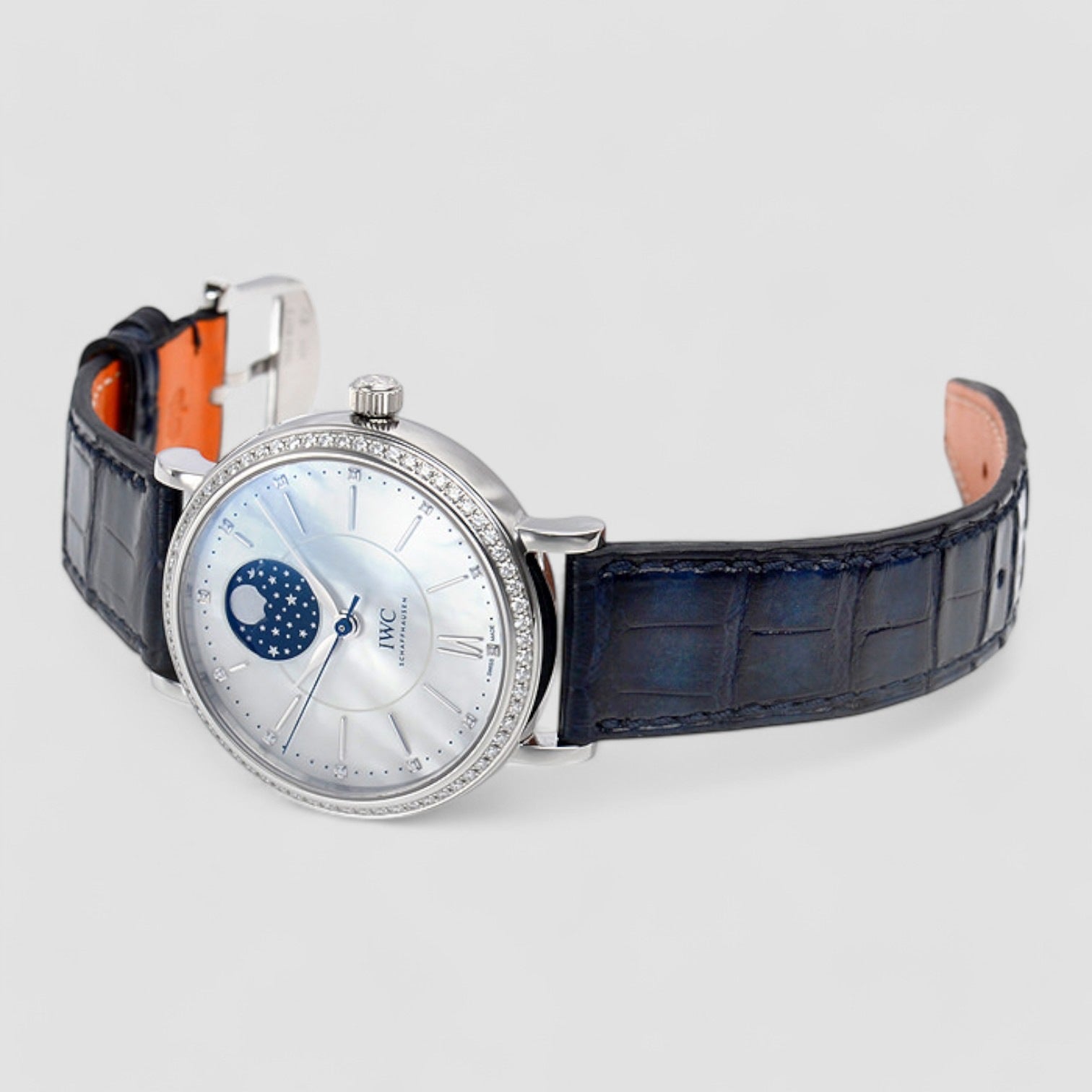 Portofino Automatic Mother of Pearl Moonphase Diamond Automatic