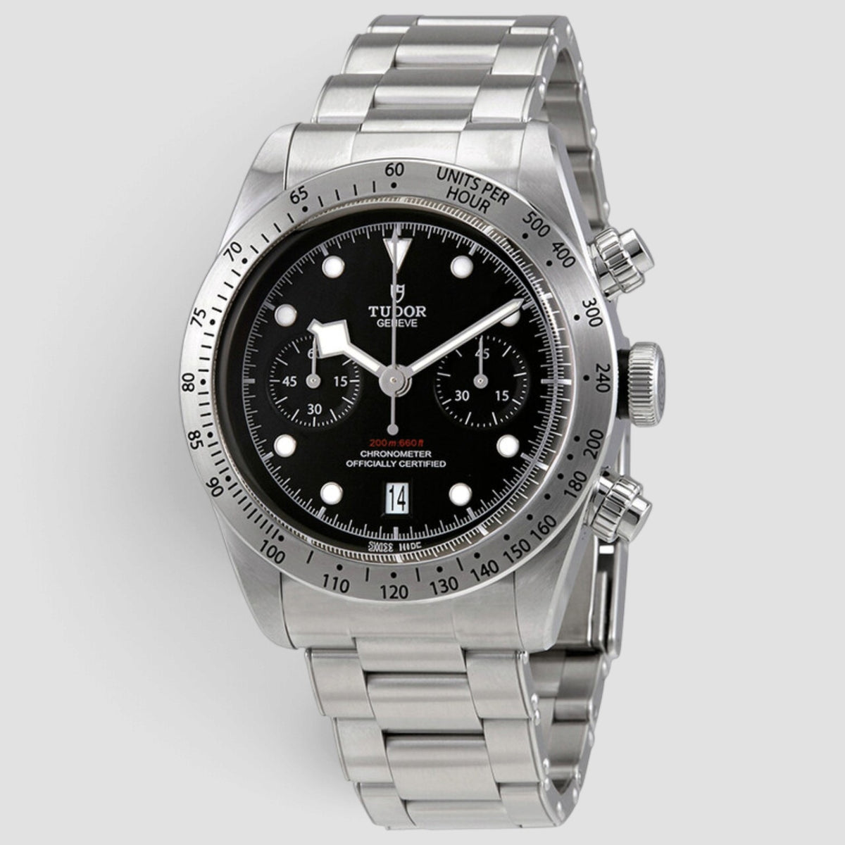 Black Bay Chronograph 41mm Steel Black Dial
