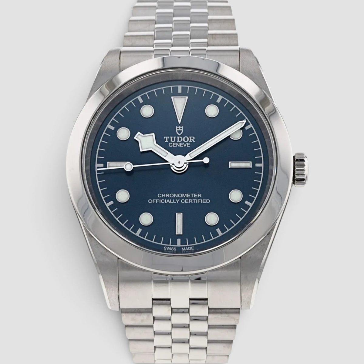 Black Bay Blue Dial Stainless Steel Automatic Watch
