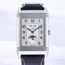 Grande Reverso Calendar SS Silver Dial Deployant