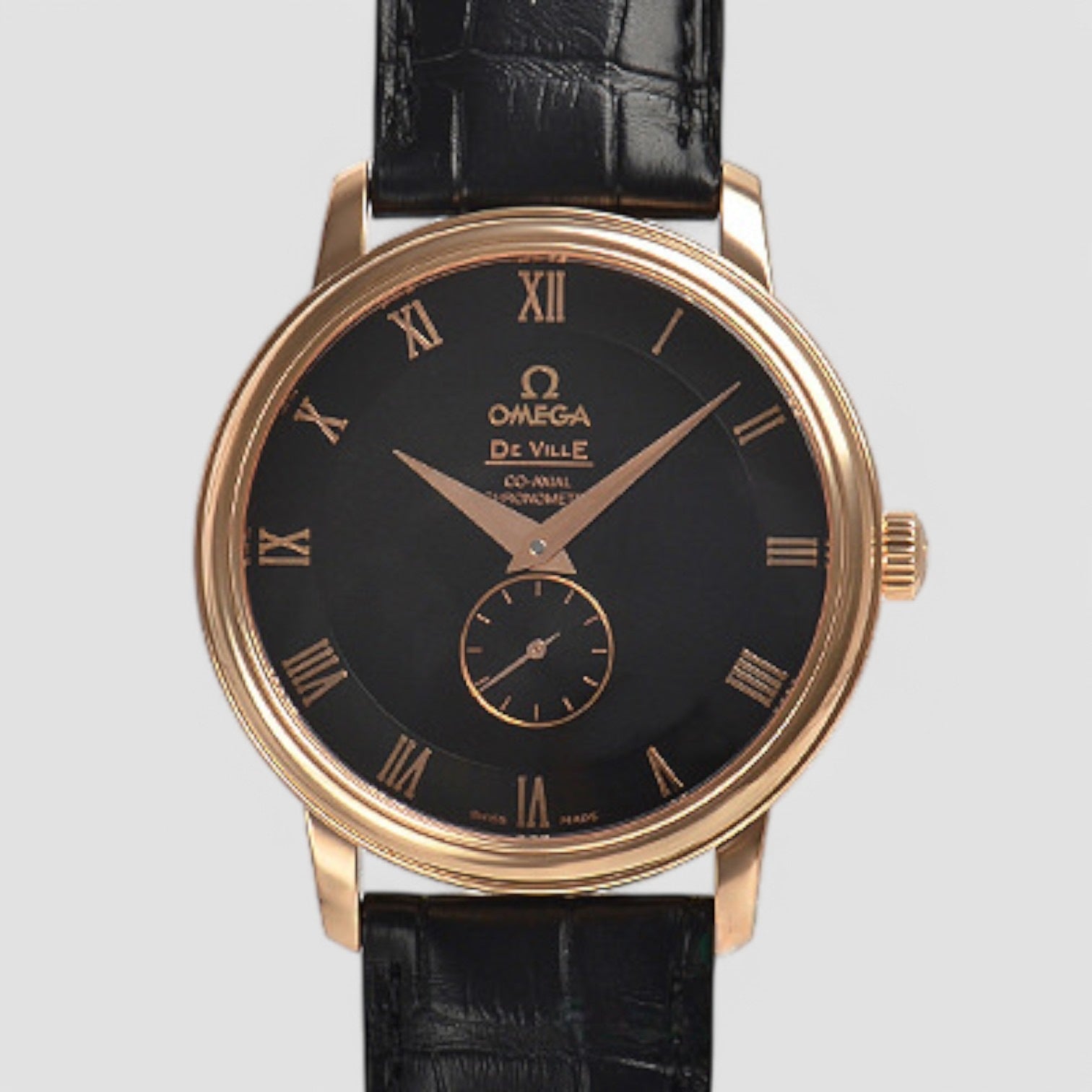 De ville Prestige 18kt Rose Gold Automatic Chronometer Watch