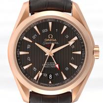 Aqua Terra GMT Brown Dial Rose Gold 43MM