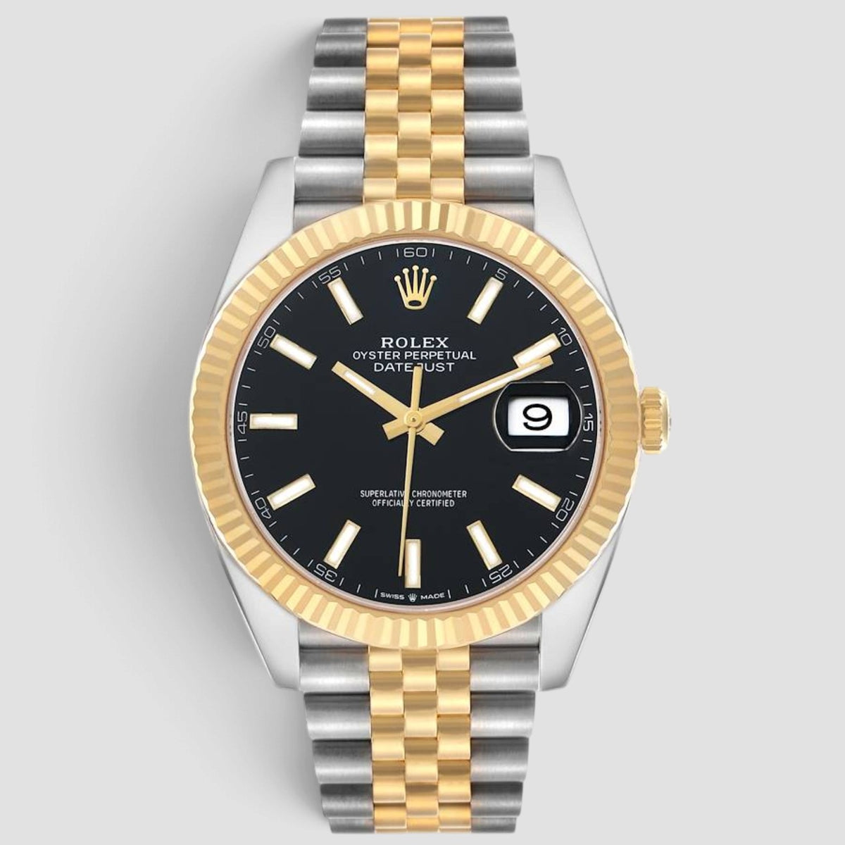 Datejust 41 Black Dial Jubilee