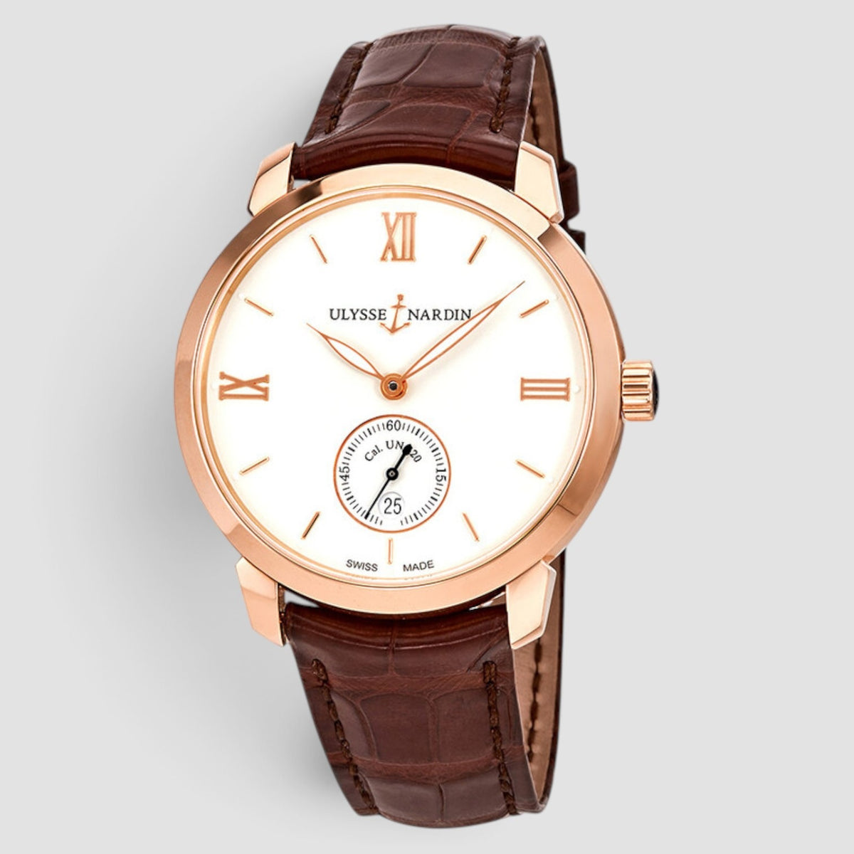 Classico 40mm Rose Gold White Dial