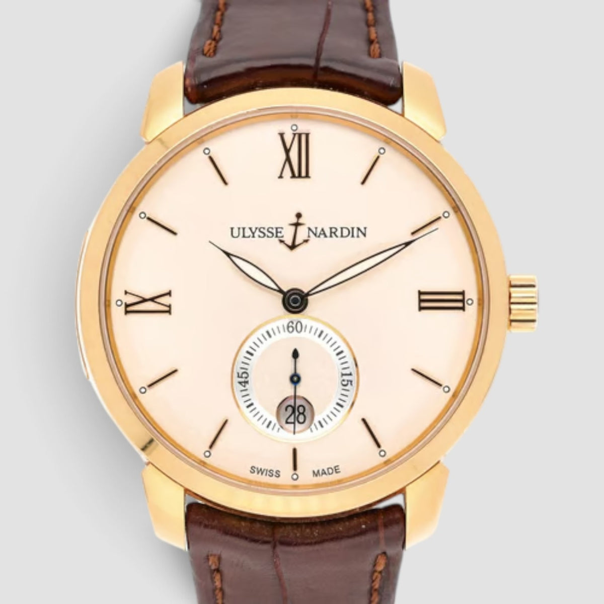 Classico 40mm Ivory Dial 18kt Rose Gold