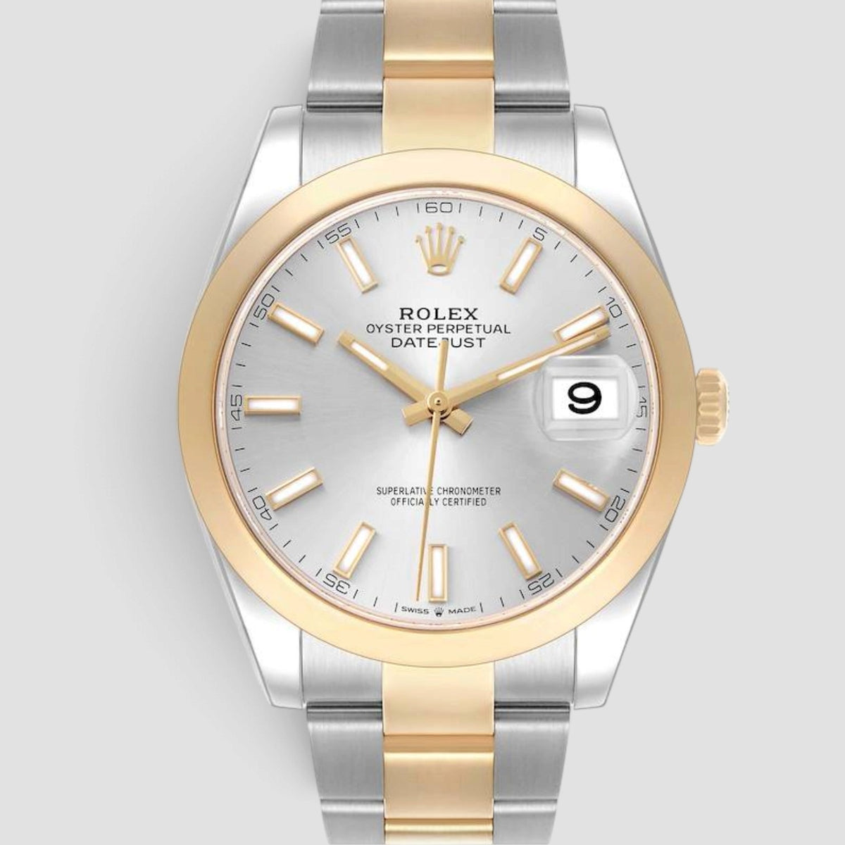 Datejust 41 Silver Index Dial Oyster