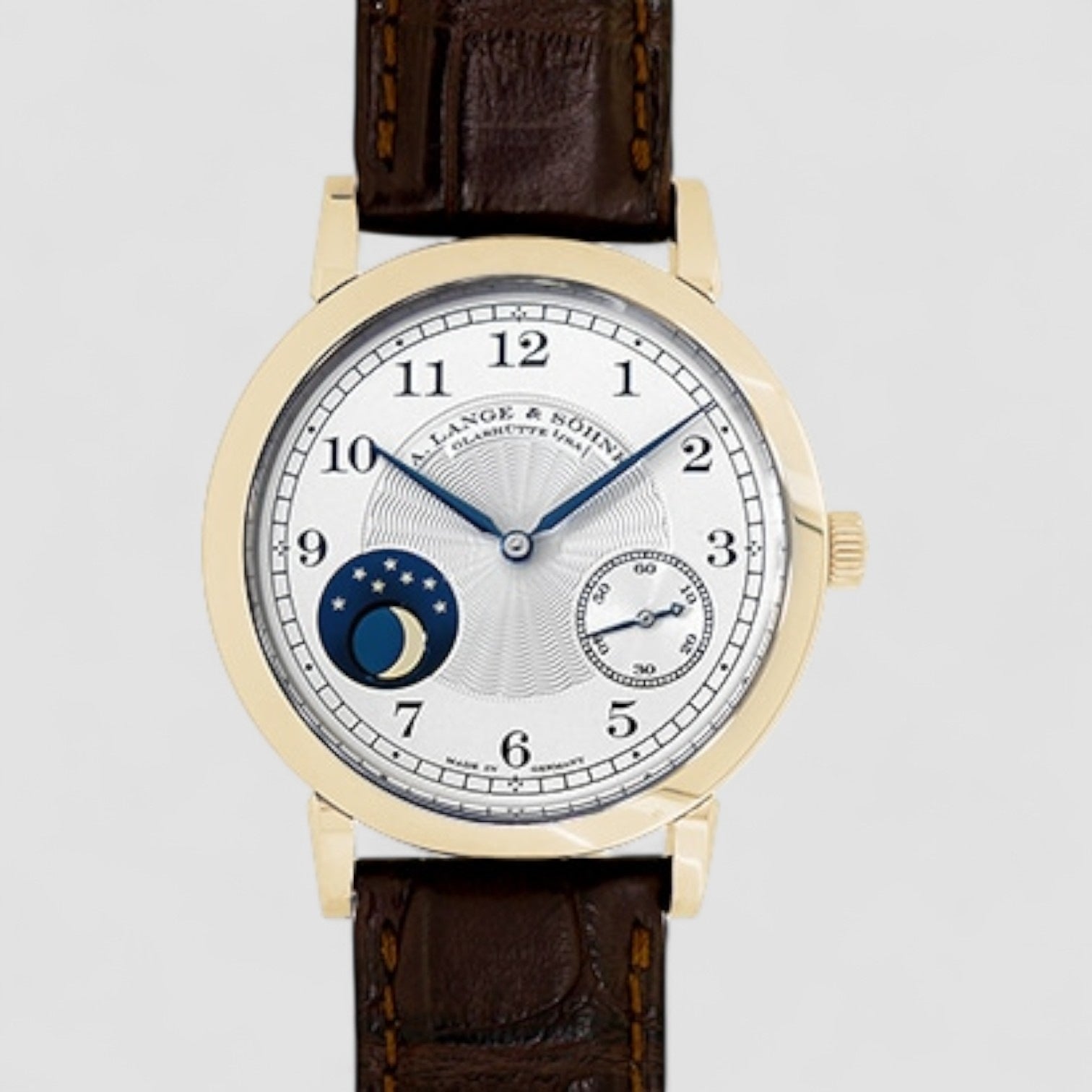 Moonphase Honey Gold Hommage to FA Lange LIMITED