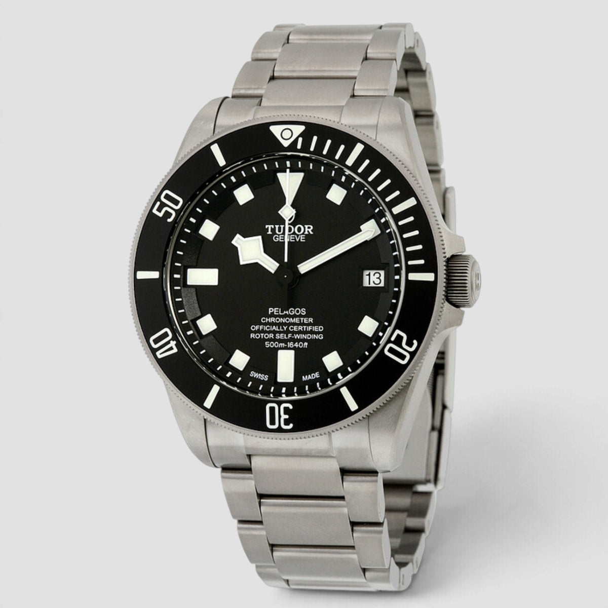 Pelagos 42mm Titanium Black Dial