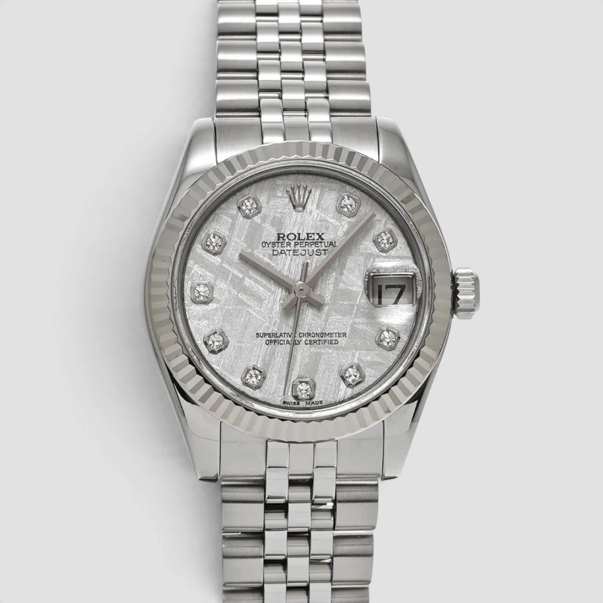 Datejust Meteorite Dial Diamond Jubilee