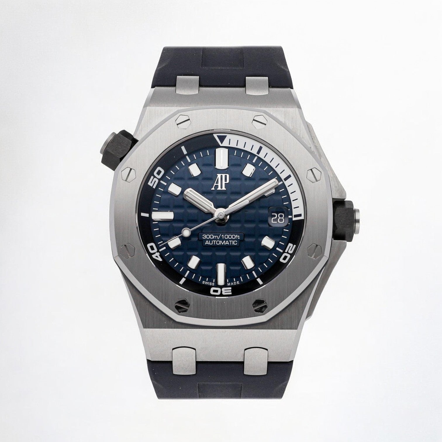 Royal Oak Offshore Diver 15720ST Diver Blue Dial