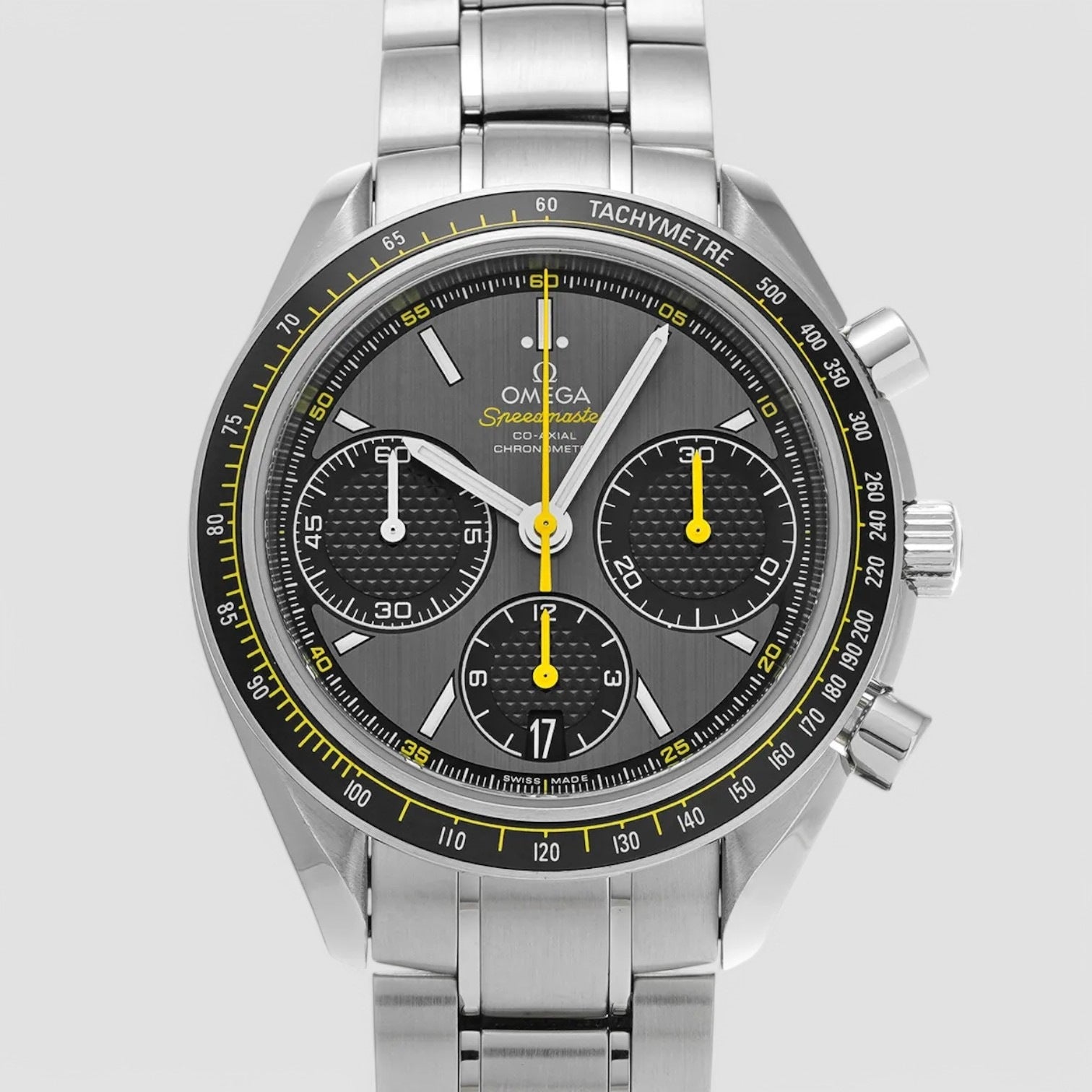 Speedmaster Racing Coaxial Steel Unisex Watch