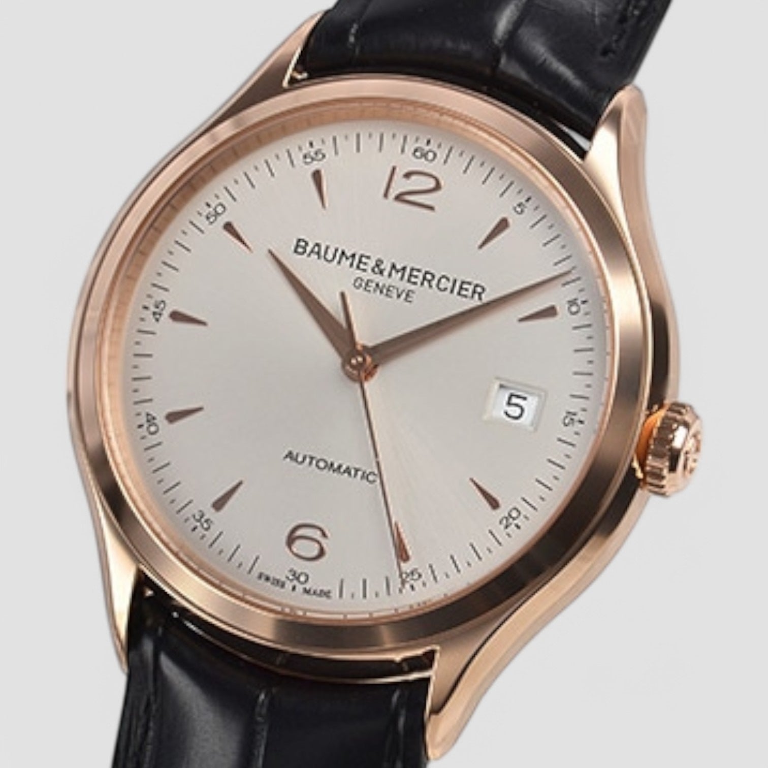 Baume et Mercier Clifton Automatic Silver Dial Men's Watch