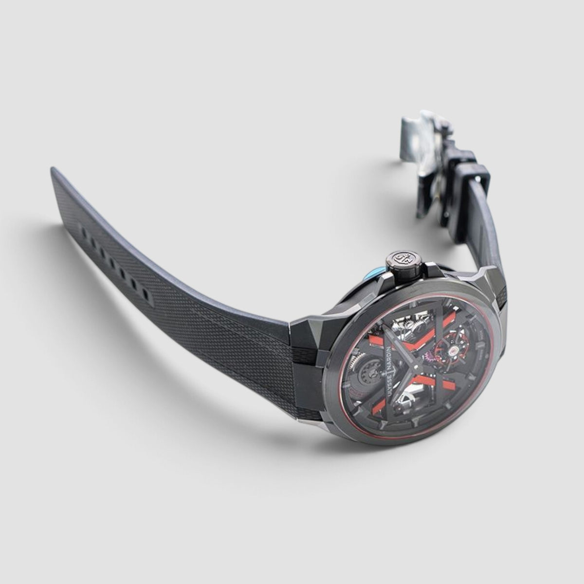 Executive Automatic Black Skeleton Dial Tourbillon