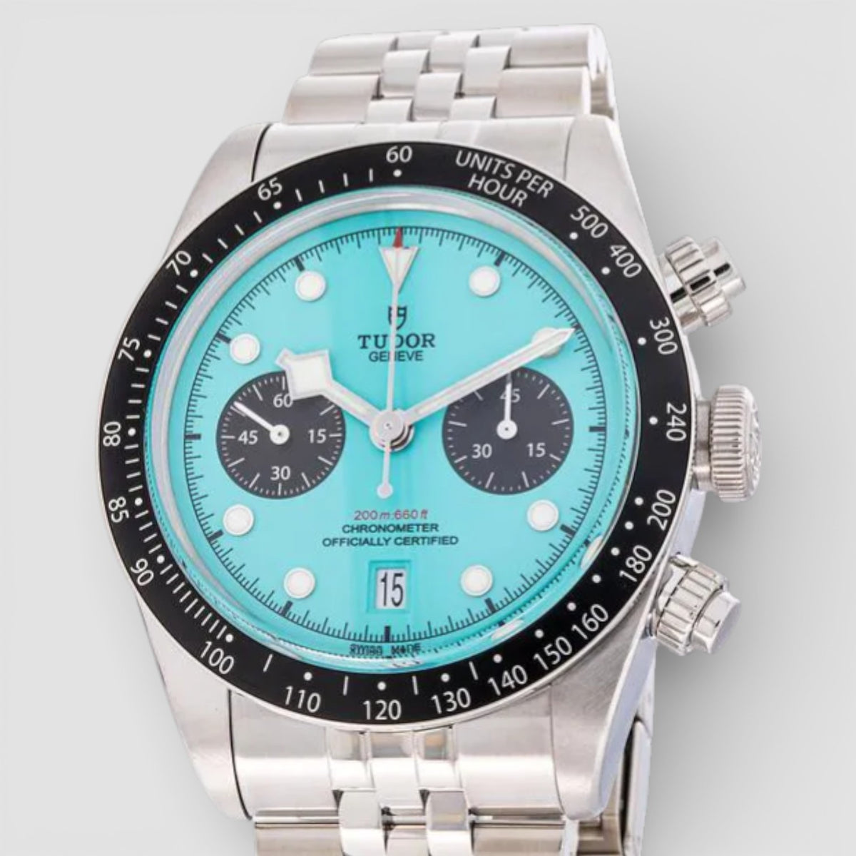 Black Bay Chrono Flamingo Blue 41mm