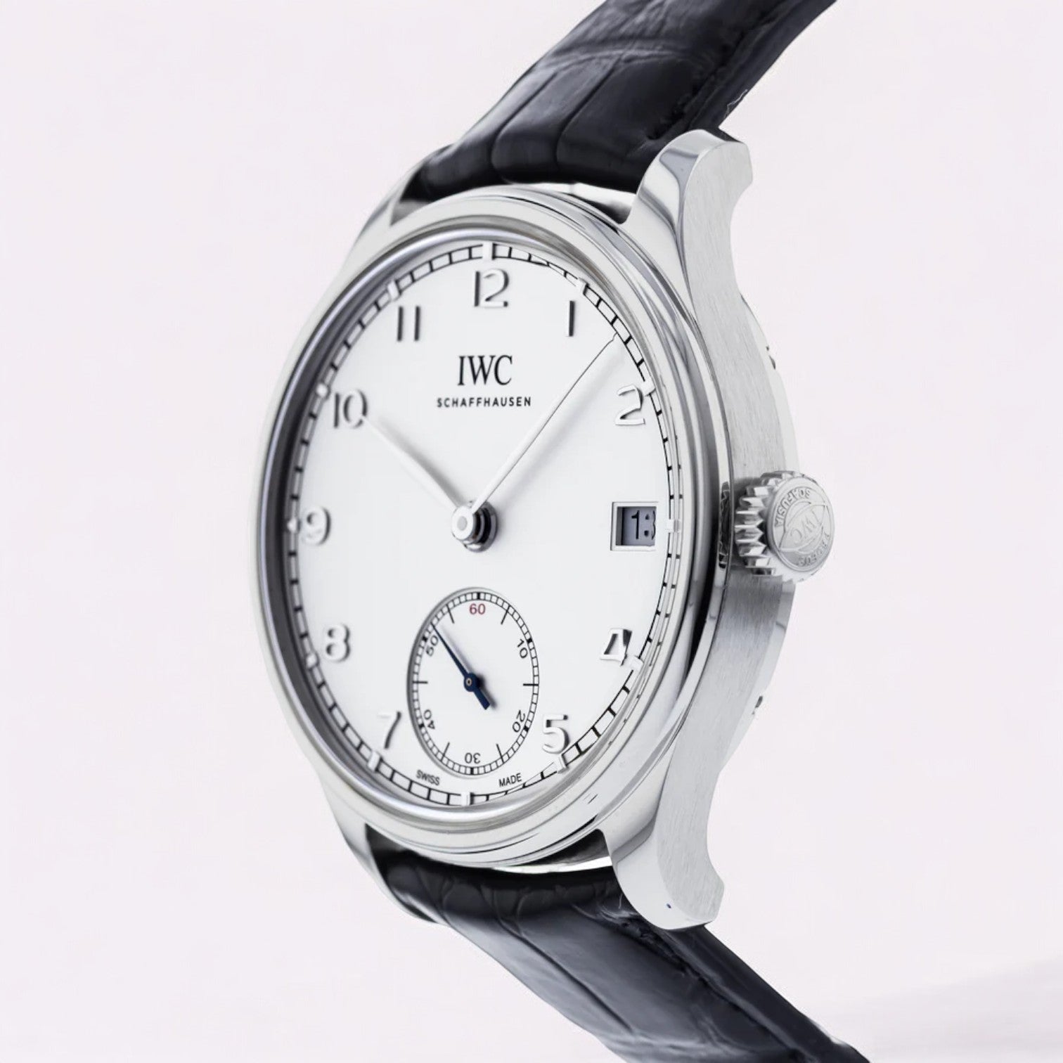 IWC Portuguese Hand-Wound Eight Days SS / Silver Dial