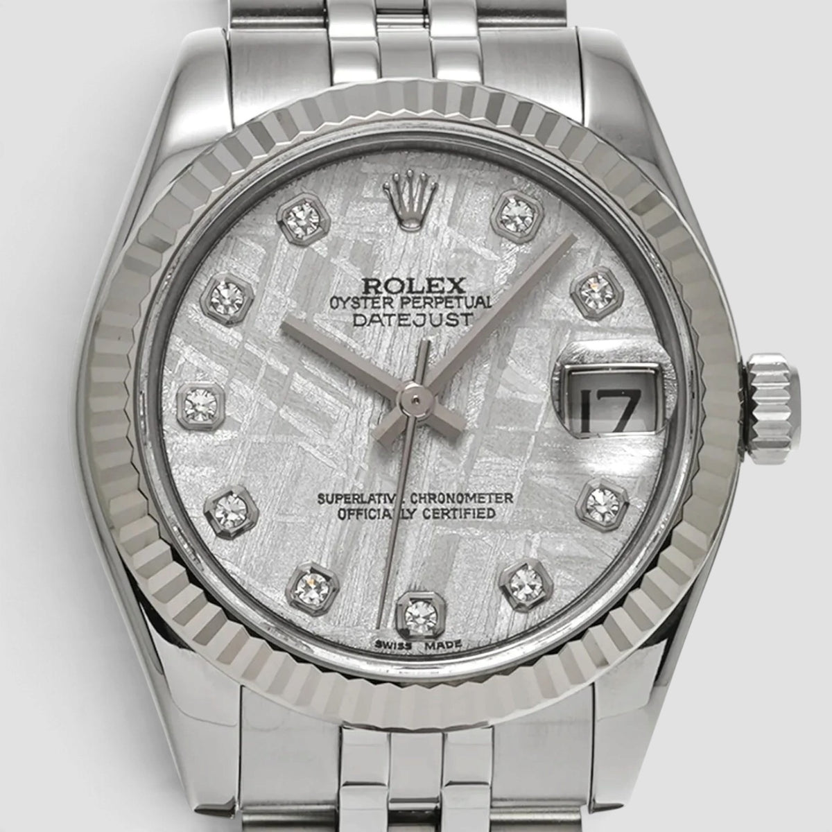 Datejust Meteorite Dial Diamond Jubilee