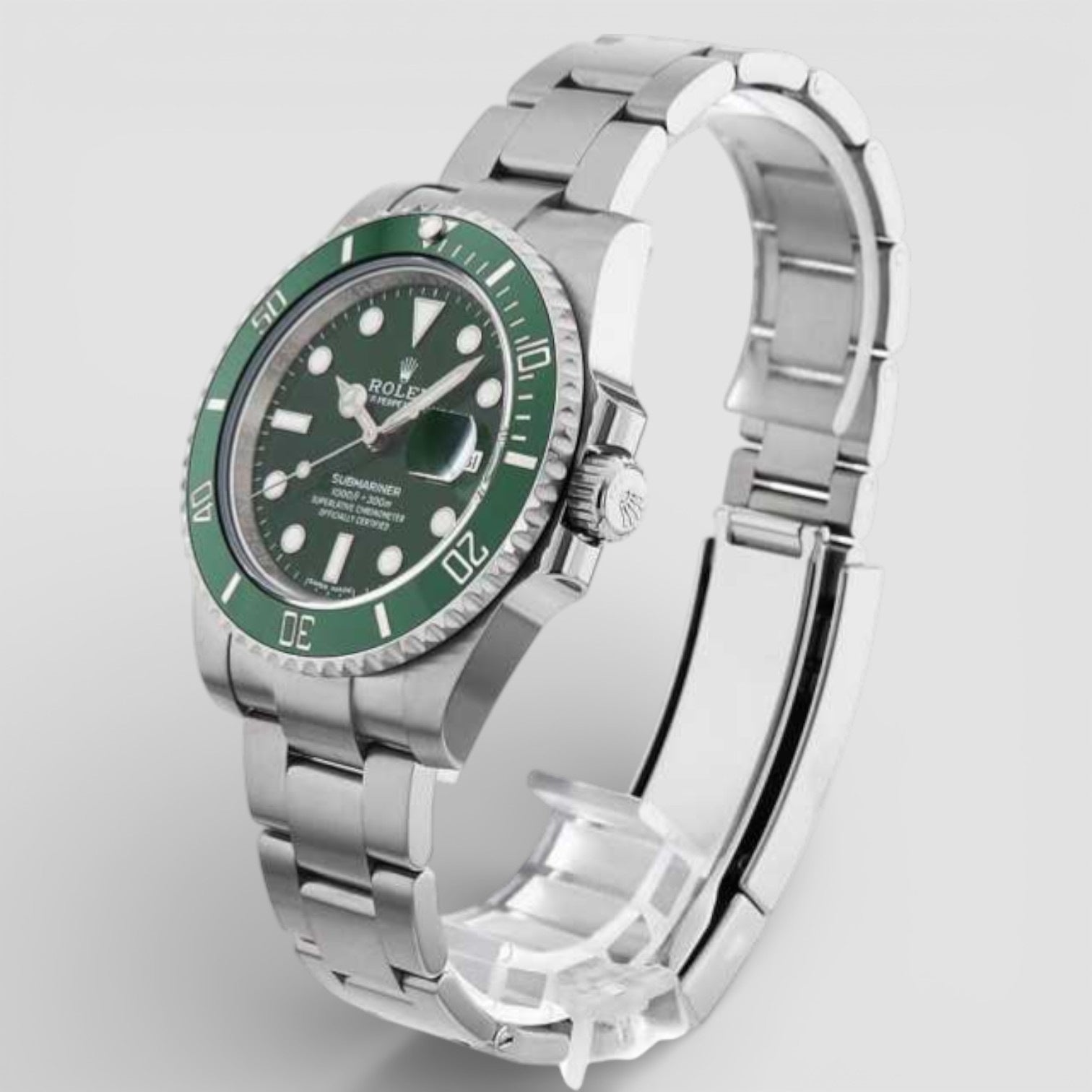 Submariner Date "Hulk" Green Ceramic Bezel Green Dial SS