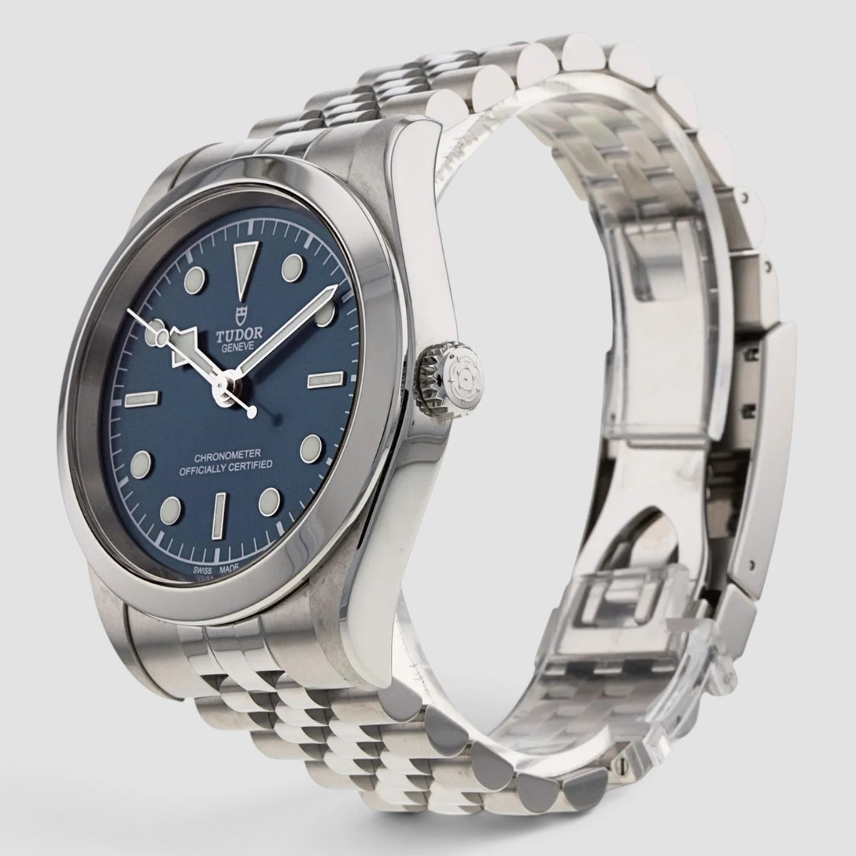 Black Bay Blue Dial Stainless Steel Automatic Watch
