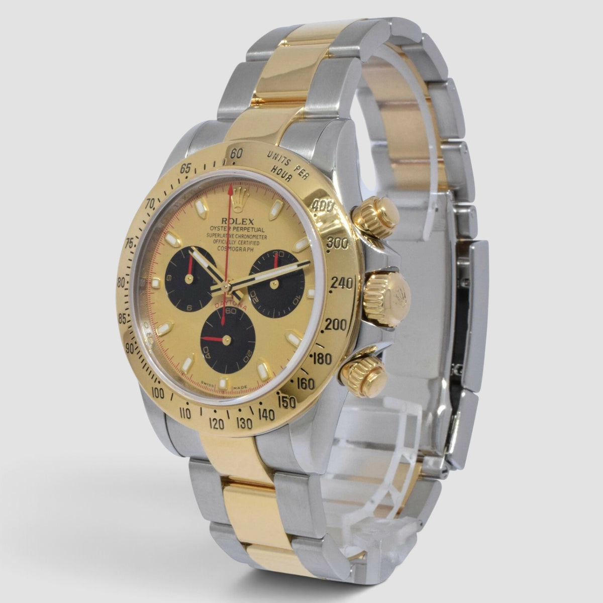 Cosmograph Daytona 40mm Champagne “Paul Newman”-Style Dial