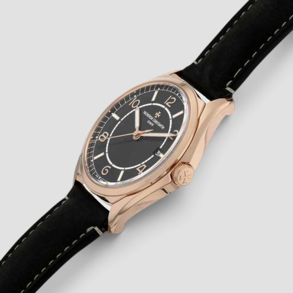 Fiftysix 40mm Black Dial 18kt Rose Gold