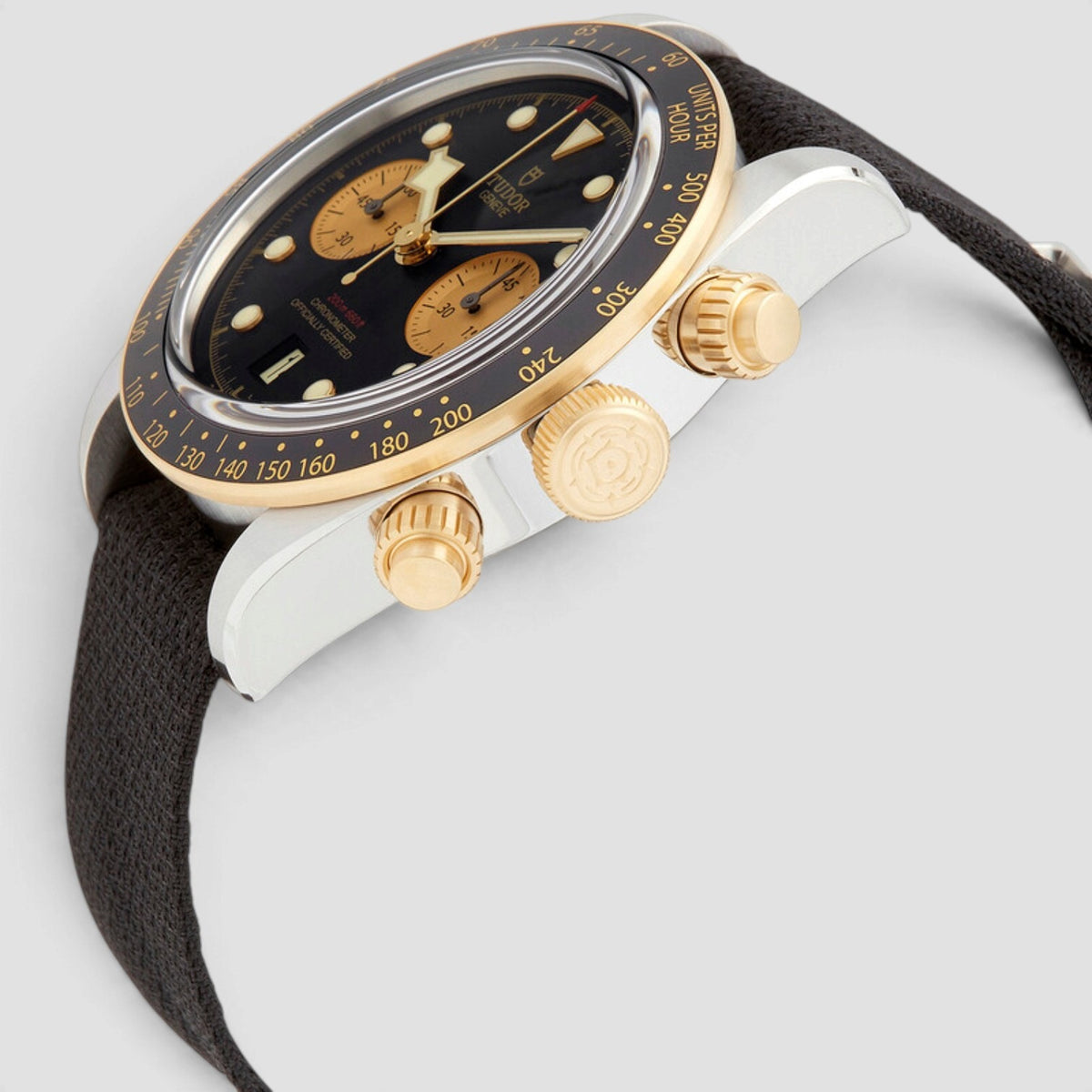 Black Bay Chronograph S&G 41mm Black Dial Gold & Steel