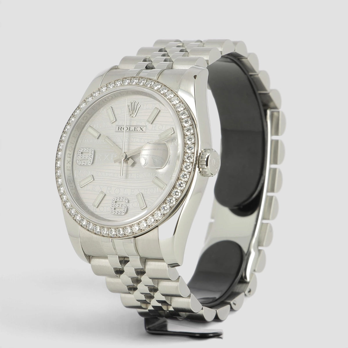 Datejust Silver Wave Dial Jubilee