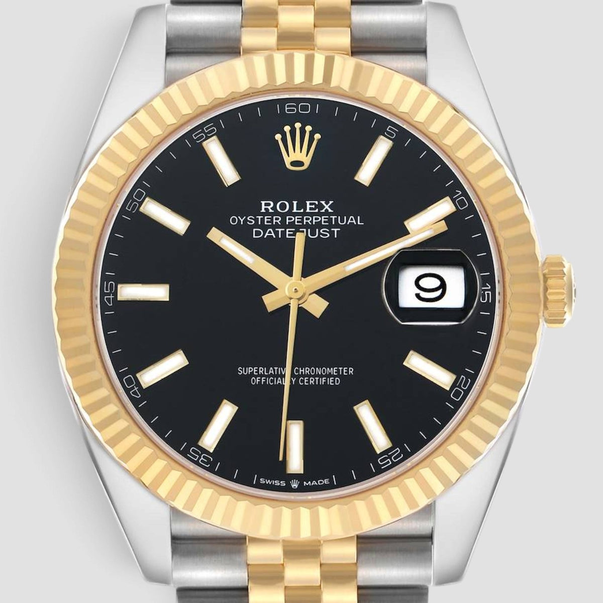 Datejust 41 Black Dial Jubilee