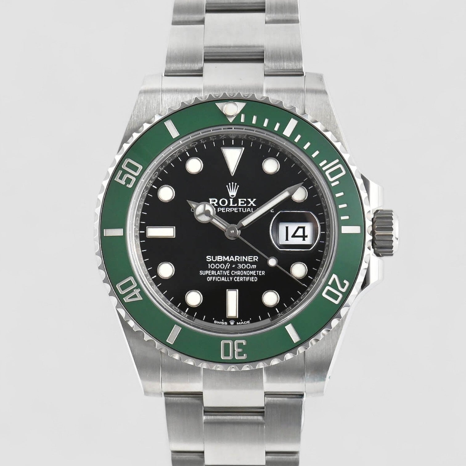 Submariner Date “Starbucks” – 41mm – Green Ceramic Bezel