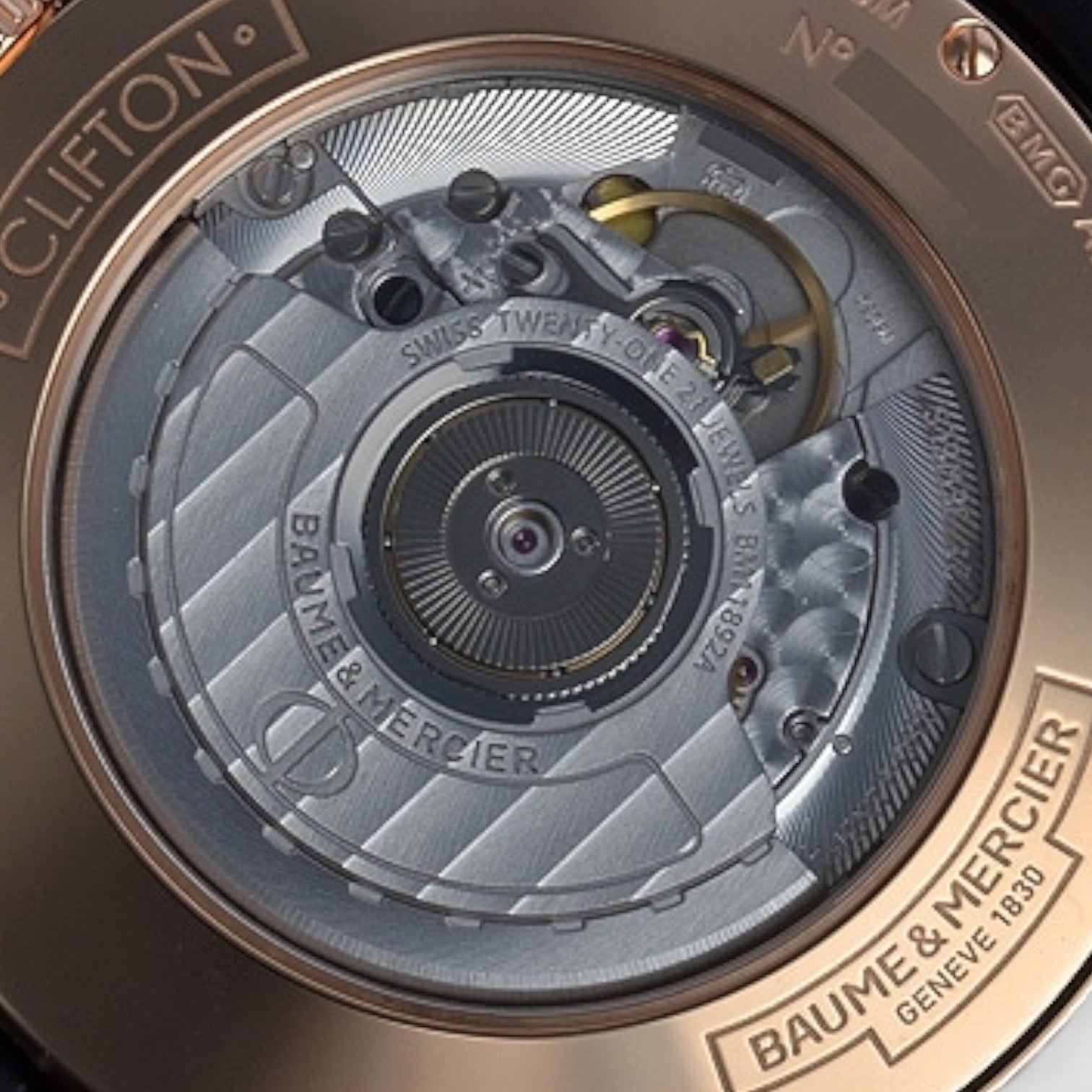 Baume et Mercier Clifton Automatic Silver Dial Men's Watch