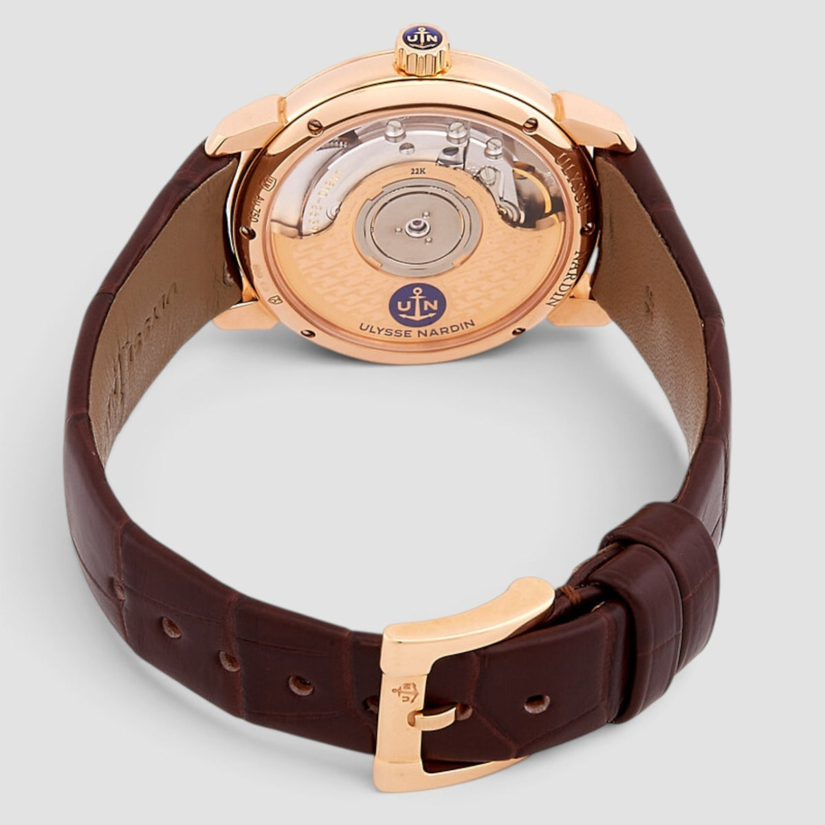 Classico 31mm 18K Rose Gold Diamond Bezel White Dial